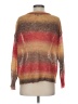 Fate Tie-dye Red Brown Pullover Sweater Size S - photo 2