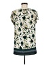 Assorted Brands Green Short Sleeve Blouse Size M - photo 2