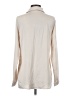 Unbranded Metallic Ivory Long Sleeve Blouse Size S - photo 2