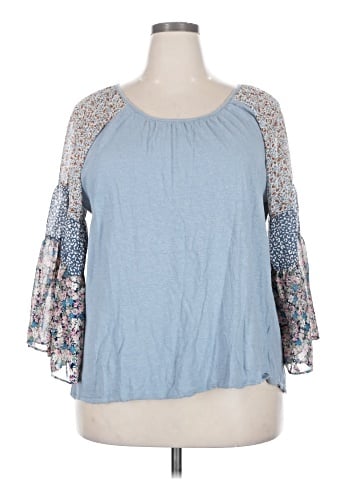Umgee 3/4 Sleeve Top (view 1)