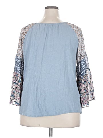 Umgee 3/4 Sleeve Top (view 2)