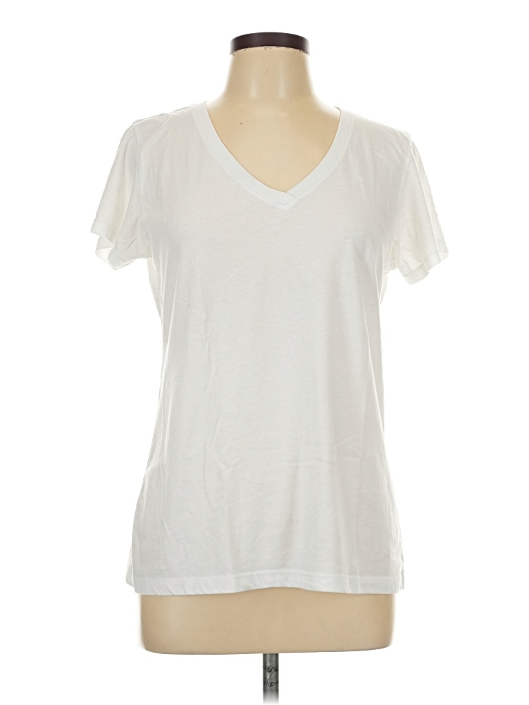 Pre-owned Assorted Brands Short Sleeve T-shirt In White