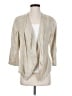 Chico's 100% Linen Metallic Ivory Blazer Size S - photo 1