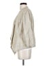 Chico's 100% Linen Metallic Ivory Blazer Size S - photo 5