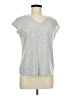Shein Gray Short Sleeve Top Size 6 - photo 1