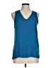 Cupcakes & Cashmere 100% Polyester Blue Tank Top Size M - photo 1