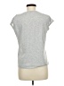 Shein Gray Short Sleeve Top Size 6 - photo 2