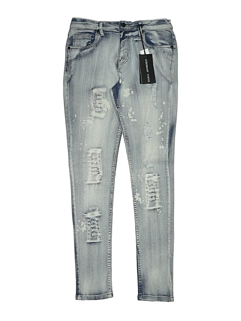 Pre-owned Assorted Brands Kids' Jeans In Blue