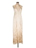 Forever 21 100% Polyester Metallic Gold Cocktail Dress Size L - photo 1