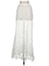 Shein 100% Polyester Silver Formal Skirt Size 6 - photo 2