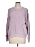 Marine Layer Solid Purple Pullover Sweater Size L - photo 1