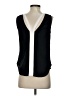 Trouve 100% Polyester Black Sleeveless Blouse Size XS - photo 2