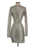 Trixxi Metallic Silver Cocktail Dress Size XS - photo 2