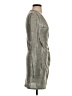 Trixxi Metallic Silver Cocktail Dress Size XS - photo 4