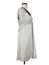 BCBGMAXAZRIA 100% Polyester Gray Ivory Cocktail Dress Size 2 - photo 4