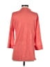 Chico's 100% Linen Orange 3/4 Sleeve Top Size Sm (0) - photo 2