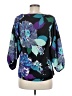 Miami Teal 3/4 Sleeve Blouse Size M - photo 2
