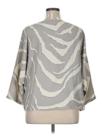 Ann Taylor LOFT 3/4 Sleeve Blouse (view 2)