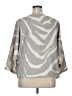 Ann Taylor LOFT 100% Polyester Gray 3/4 Sleeve Blouse Size XL - photo 2