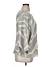 Ann Taylor LOFT 100% Polyester Gray 3/4 Sleeve Blouse Size XL - photo 4