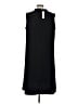 Chico's 100% Polyester Solid Black Casual Dress Size Lg (2) - photo 2