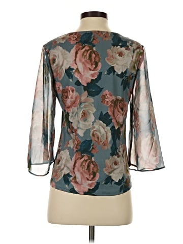 Sara Michelle 3/4 Sleeve Blouse (view 2)