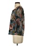 Sara Michelle Teal 3/4 Sleeve Blouse Size S - photo 5
