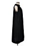Chico's 100% Polyester Solid Black Casual Dress Size Lg (2) - photo 4