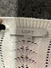 Ann Taylor LOFT Ivory Pullover Sweater Size L - photo 7
