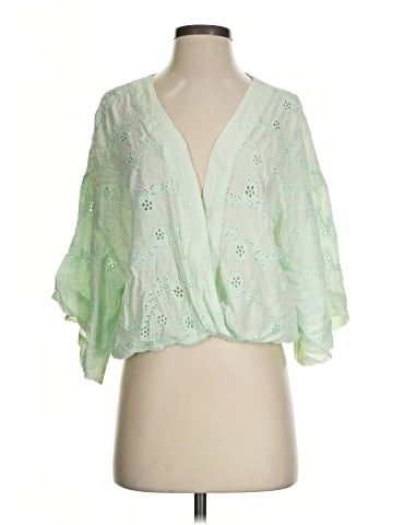 Young Fabulous & Broke 3/4 Sleeve Blouse (view 1)