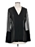 Keepsake 100% Polyester Black Long Sleeve Blouse Size XS - photo 1