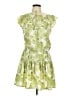 Mud Pie Tropical Green Cocktail Dress Size M - photo 1