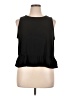 Torrid Solid Black Sleeveless Blouse Size 1X Plus (1) - photo 1