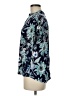 Amana Floral Blue Short Sleeve Blouse Size M - photo 5