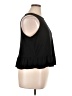 Torrid Solid Black Sleeveless Blouse Size 1X Plus (1) - photo 4