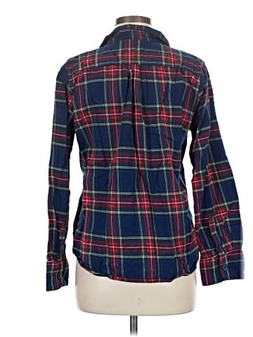 Petite Plume Long Sleeve Button-Down Shirt (view 2)