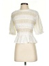 Free People Ivory 3/4 Sleeve Blouse Size XS - photo 1