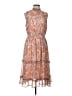 1.State Paisley Orange Cocktail Dress Size L - photo 1