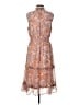 1.State Paisley Orange Cocktail Dress Size L - photo 2