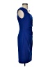 Calvin Klein 100% Polyester Blue Cocktail Dress Size 4 - photo 4