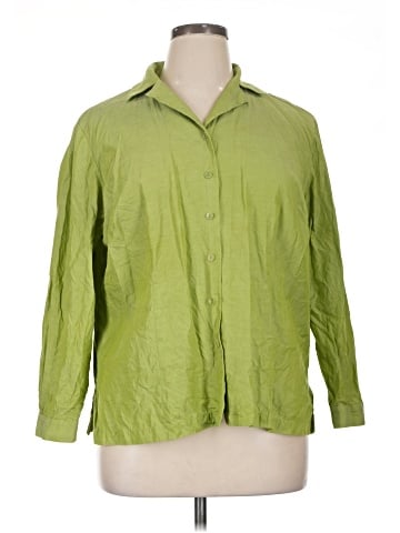 Liz Claiborne 3/4 Sleeve Silk Top (view 1)