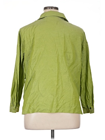 Liz Claiborne 3/4 Sleeve Silk Top (view 2)