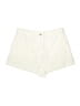 Universal Thread 100% Cotton Solid Ivory Shorts Size 14 - photo 1