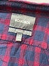 Bonobos Checkered-gingham Burgundy Long Sleeve Button-Down Shirt Size S - photo 7