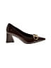 Jeffrey Campbell Burgundy Heels Size 8 - photo 1