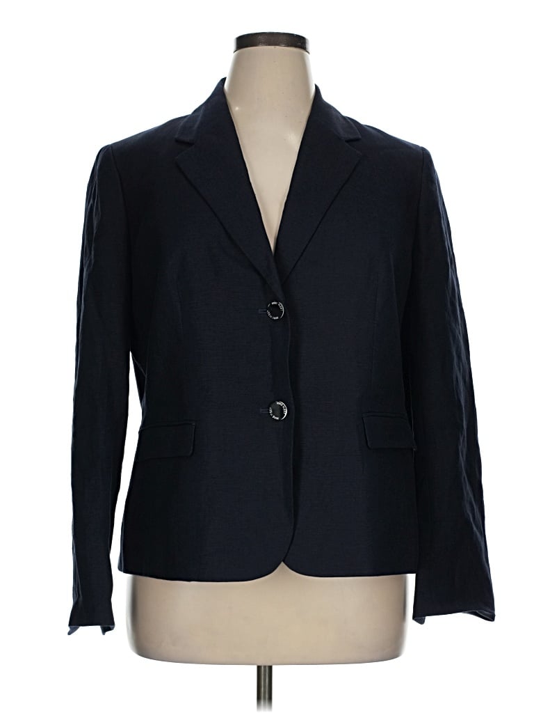 Pre-owned Nine West Blazer Jacket In Blue