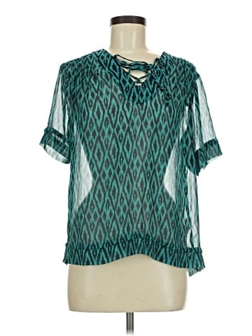 Banana Republic Factory Store Short Sleeve Blouse (view 1)