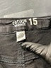 Refuge Black Denim Shorts Size 15 - photo 3
