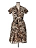 Talbots Animal Print Brown Cocktail Dress Size 14 (petite) - photo 1