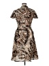 Talbots Animal Print Brown Cocktail Dress Size 14 (petite) - photo 2